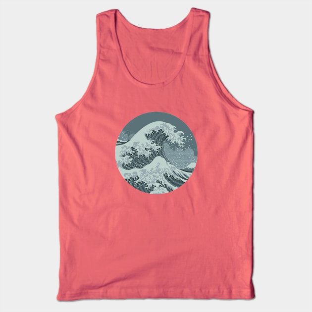 Vintage Dude Wave Tank Top by machmigo